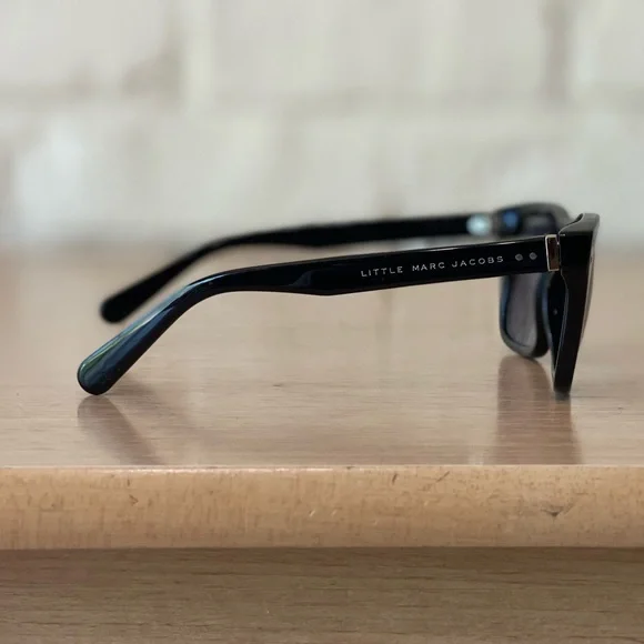 Little Marc Jacobs Marc 159/S 807IR Kids Unisex Sunglasses 48:15:125 Black New